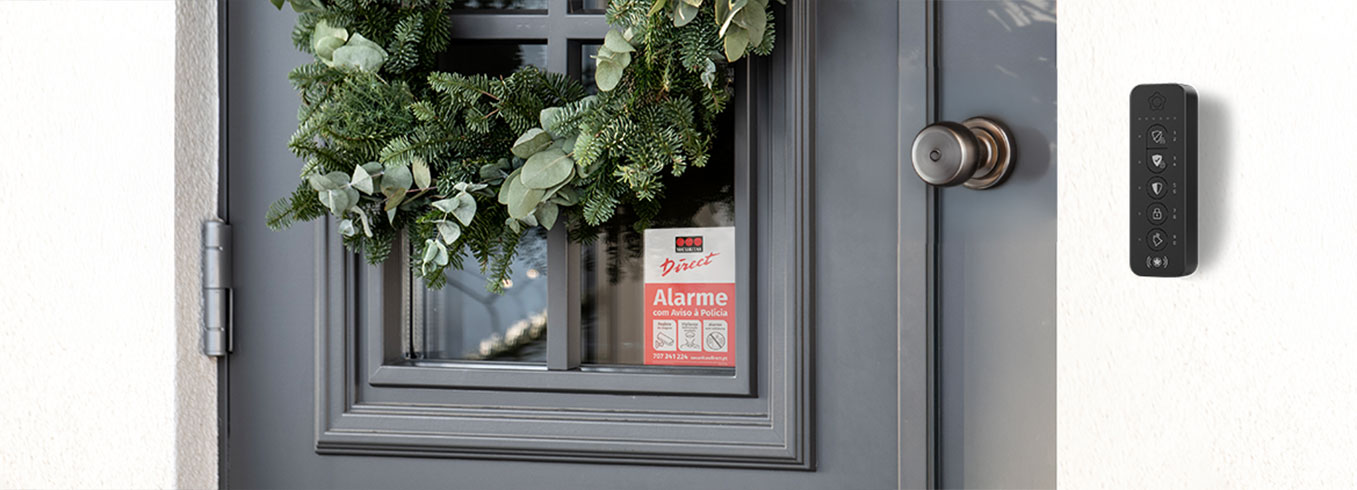 O sistema de alarme da Securitas Direct protege a sua casa