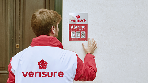 Placa Securitas Direct para empresa