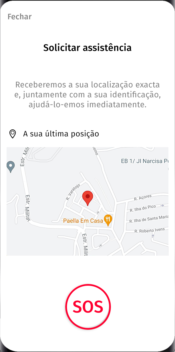 Controlo de chaves na app My Verisure