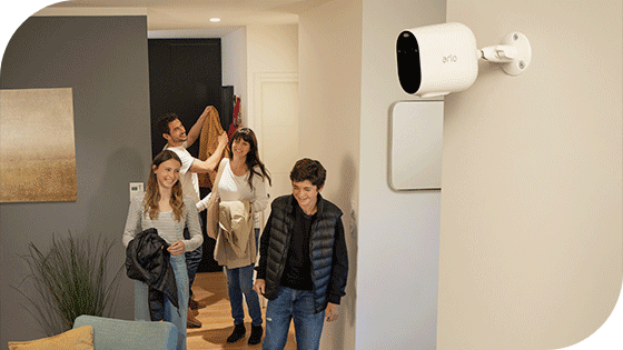 Câmara de segurança com tecnologia avançada