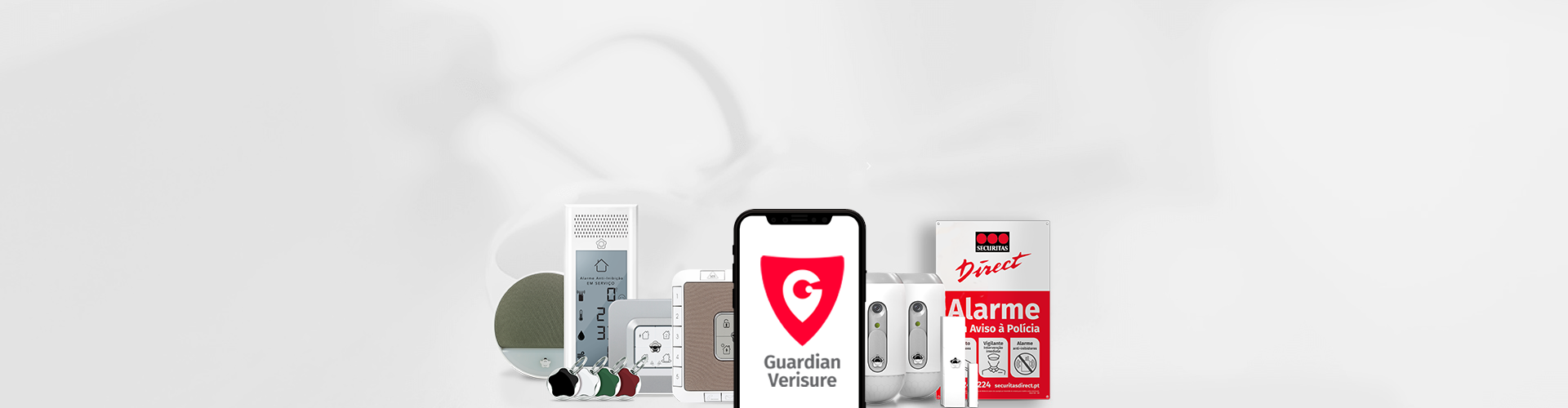 Kit Securitas Direct e o localizador de pessoas Guardian Verisure Kit Securitas Direct e o localizador de pessoas Guardian Verisure