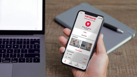 My Verisure proteção dentro e fora de casa
