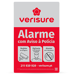 Placa disuadora Securitas Direct